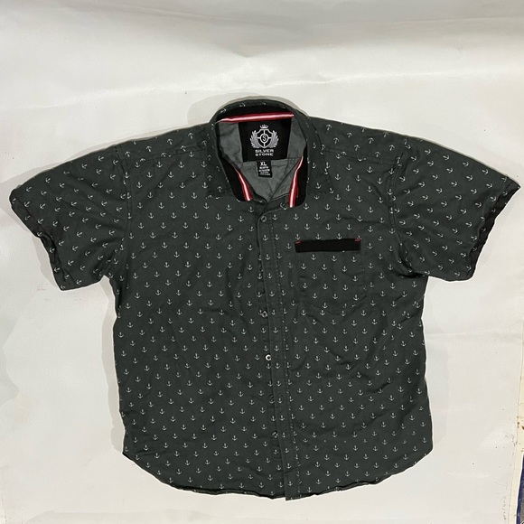 Silver Stone Mens button up Sz XL - Picture 3 of 6